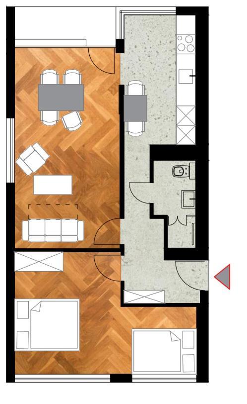 Apartment Wroc'love Haukego Bosaka Check-in 24h Wroclaw
